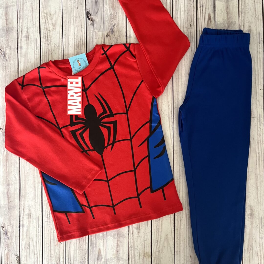 PIJAMA SPIDERMAN LARGO. LICENCIA MARVEL