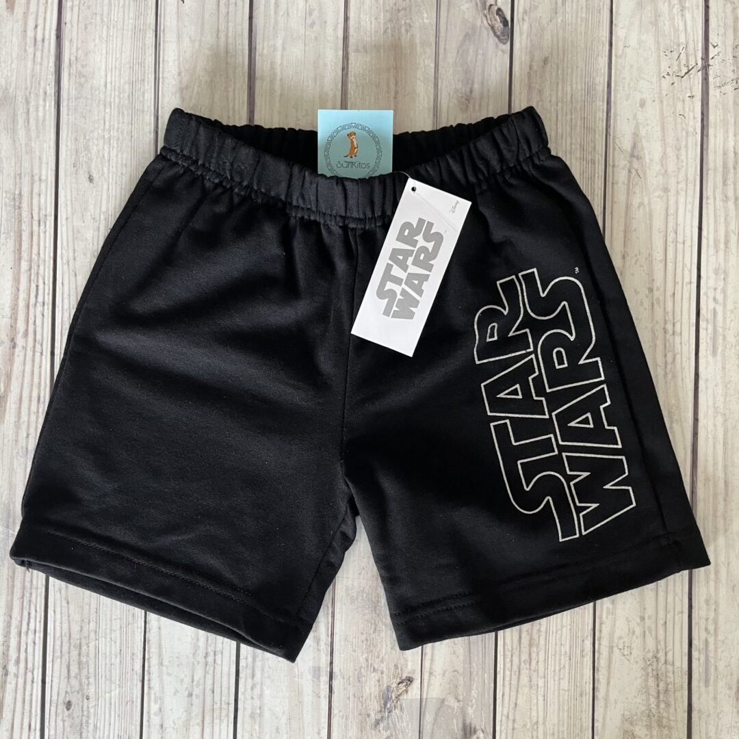 SHORT ALGODON RUSTICO STAR WARS .