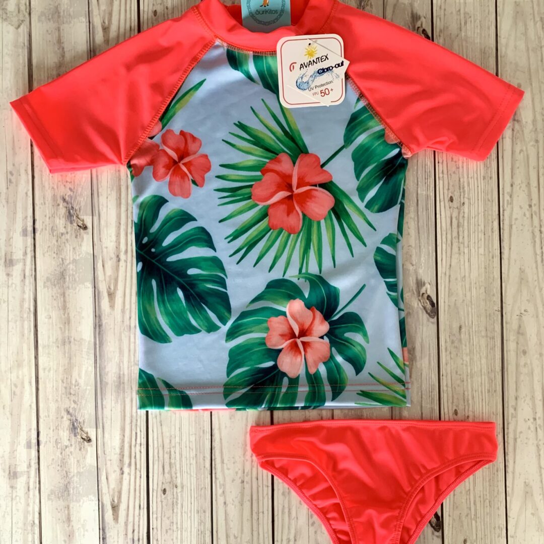 CONJUNTO PSUV +50 FLORES NEON