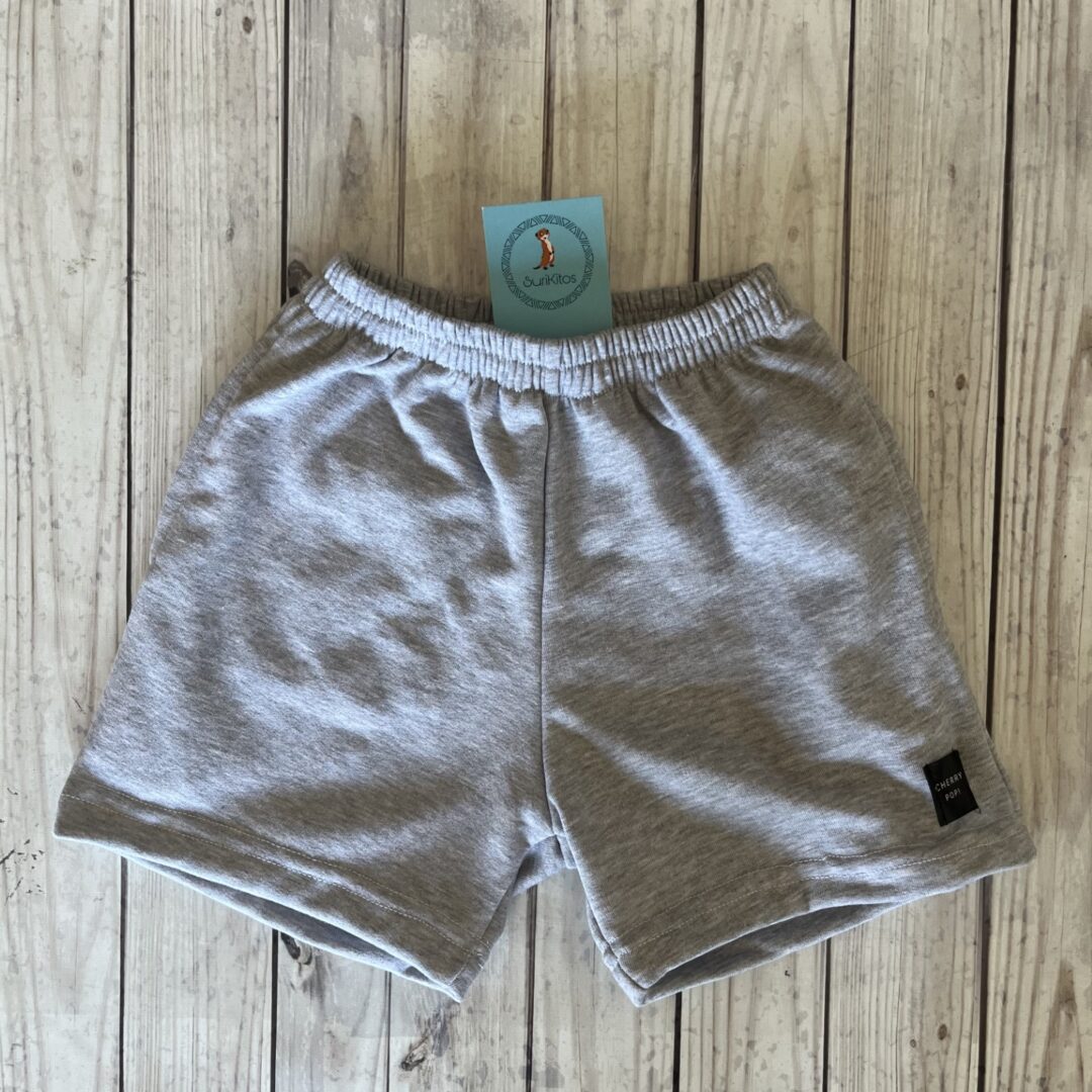 SHORT RUSTICO CHER GRIS