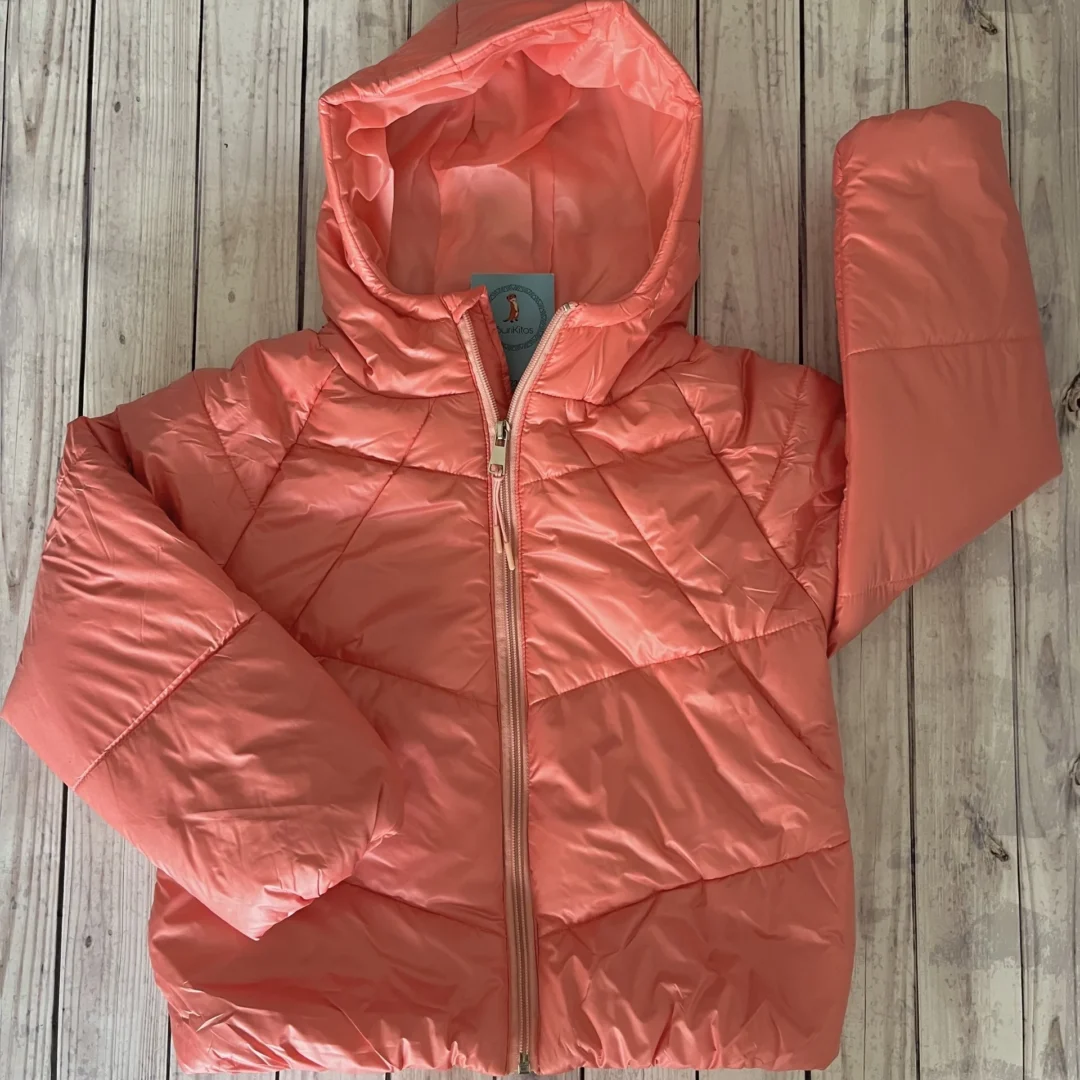 CAMPERA PUFFER ROSA. LINEA IMPORTADA