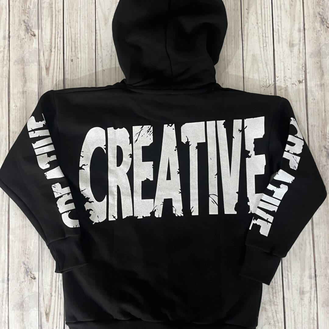 BUZO  FRISA CREATIVE NEGRO