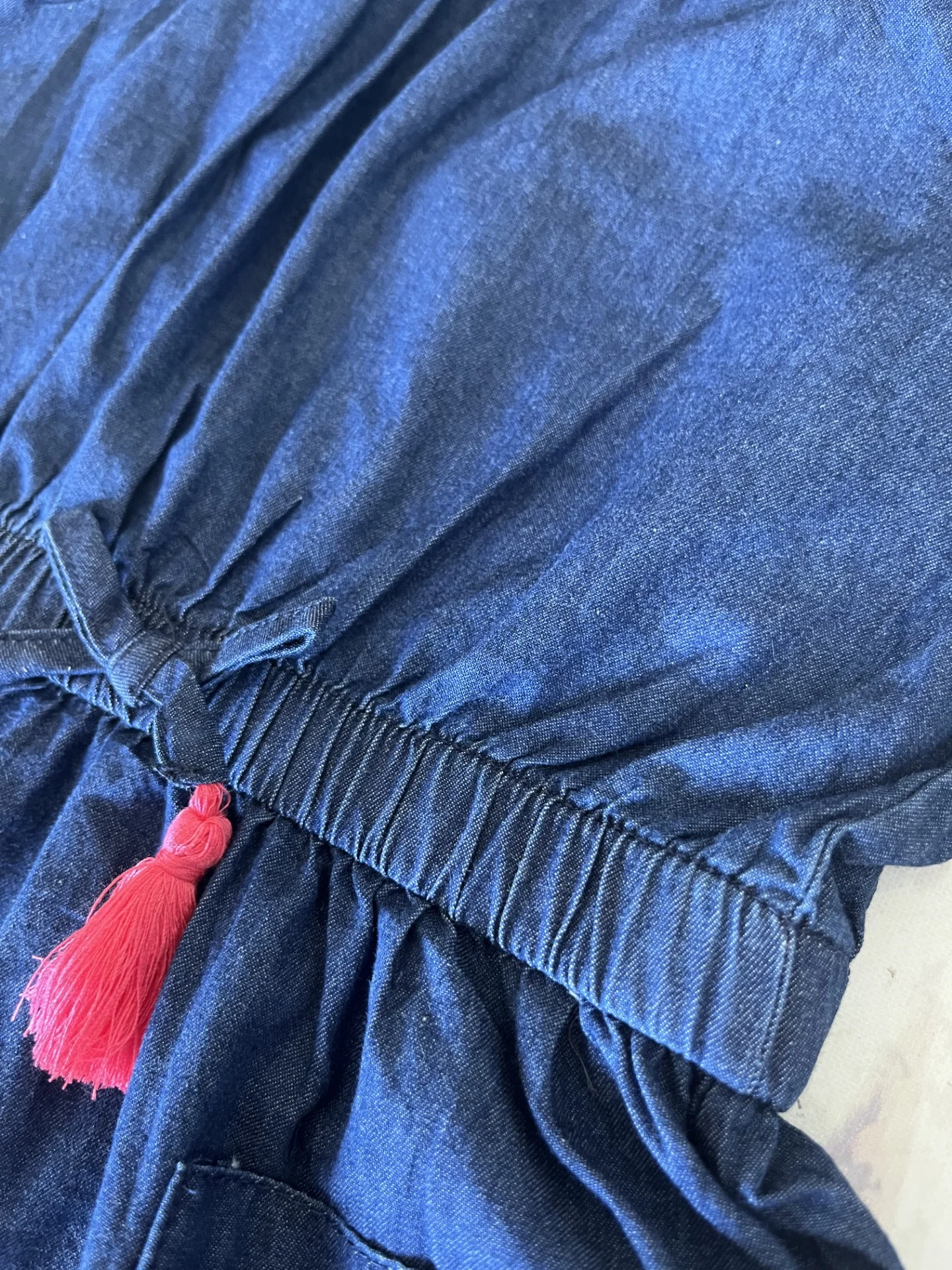 VESTIDO SALLY AZUL JEAN. LINEA IMPORTADA - Imagen 3