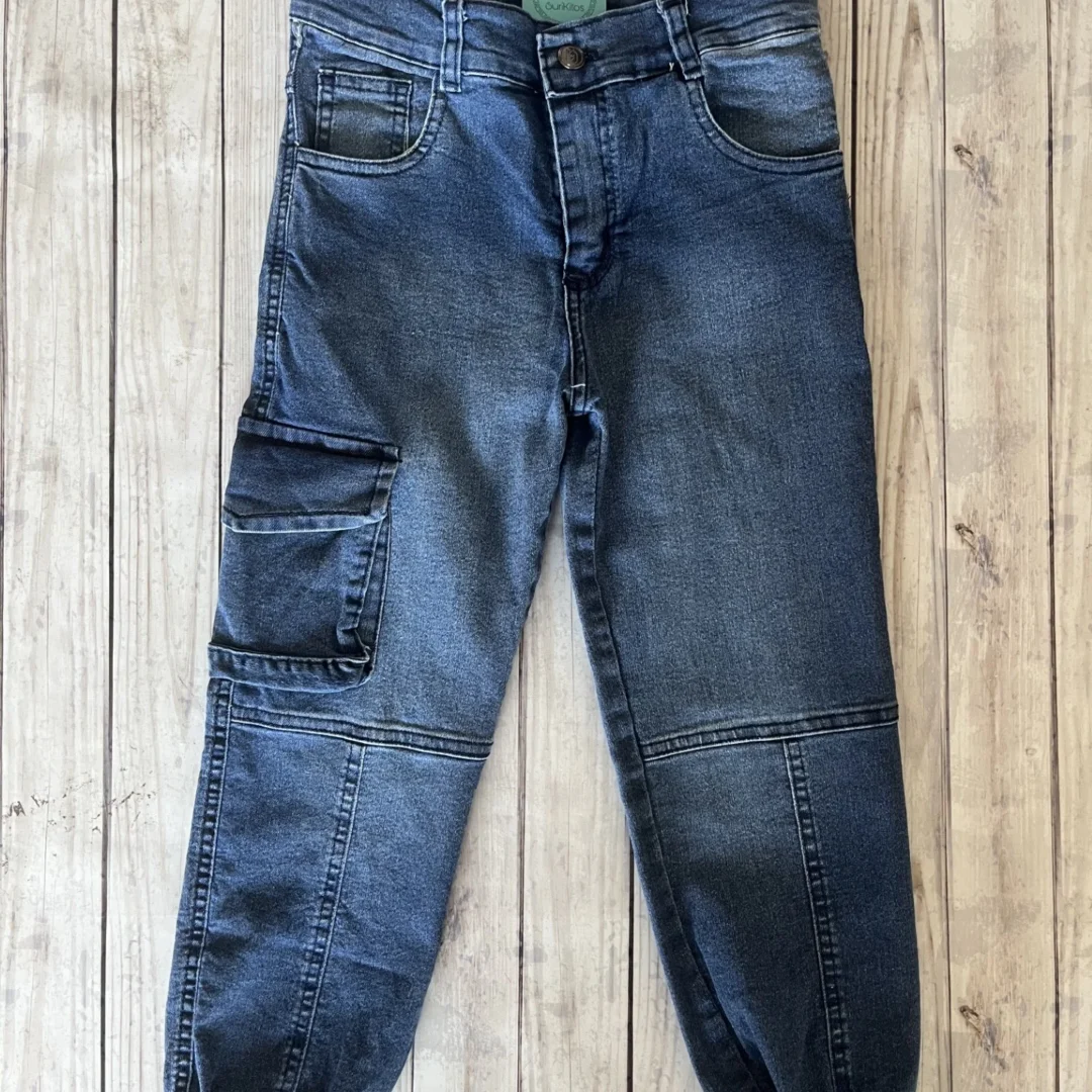 JEAN MOM CARGO ELASTIZADO