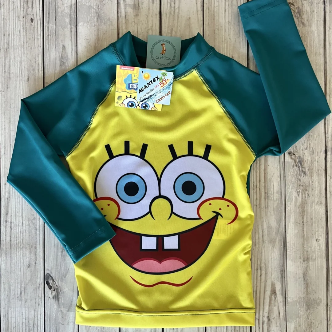 REMERA PSUV+50 BOB ESPONJA. LICENCIA OFICIAL