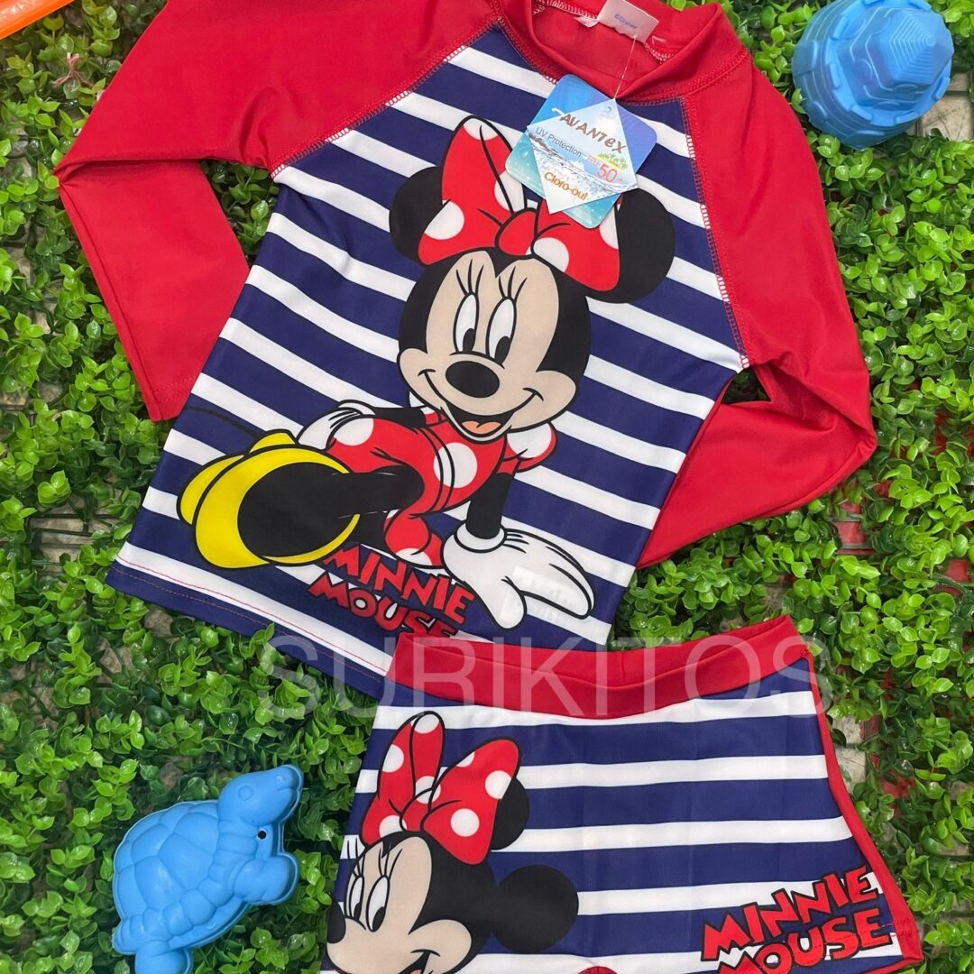 CONJUNTO PSUV+50 MINNIE RAYAS. LICENCIA OFICIAL