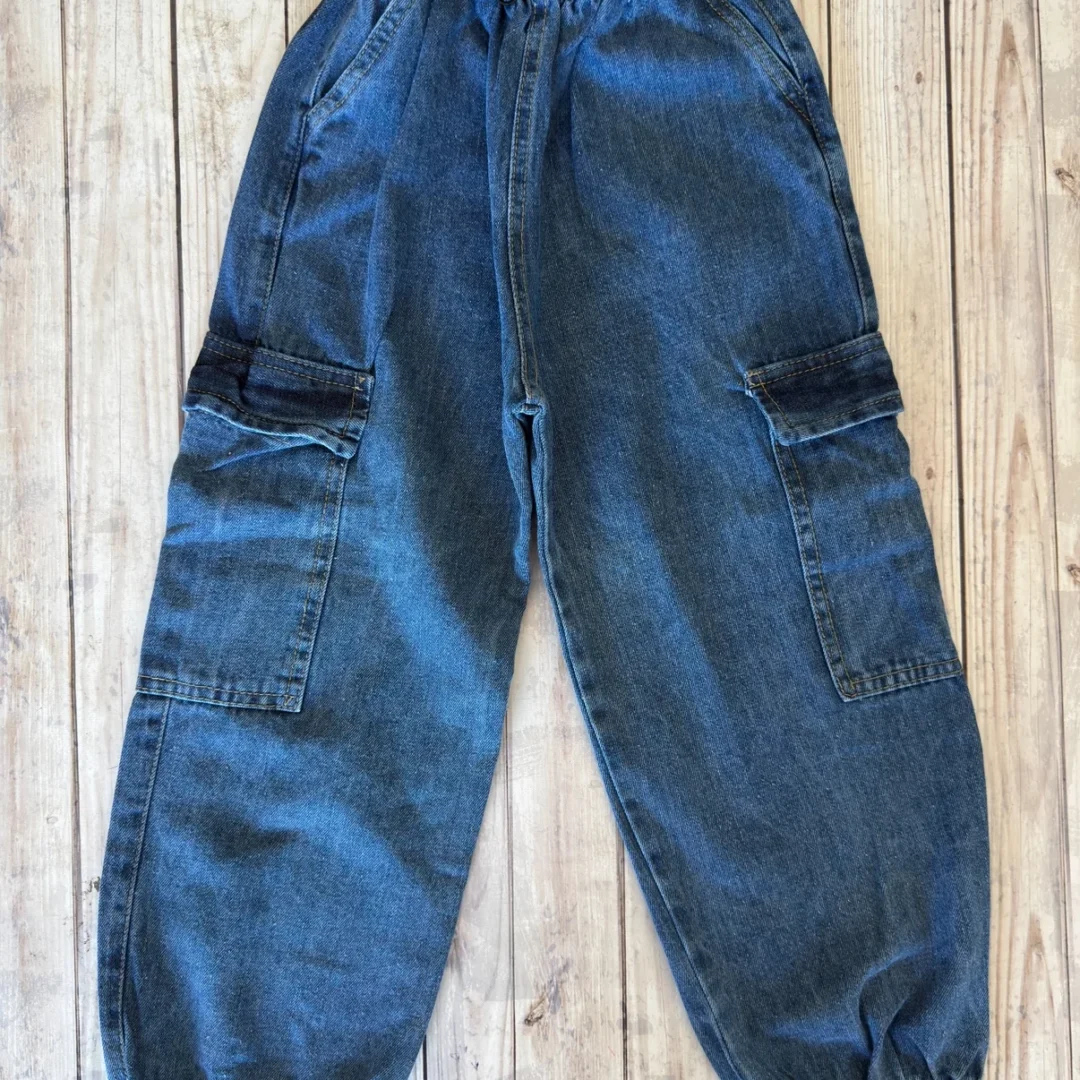 JEAN CARGO MOM TOMMY