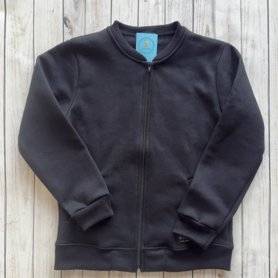 CAMPERA JANSEN NEGRA FRISADA