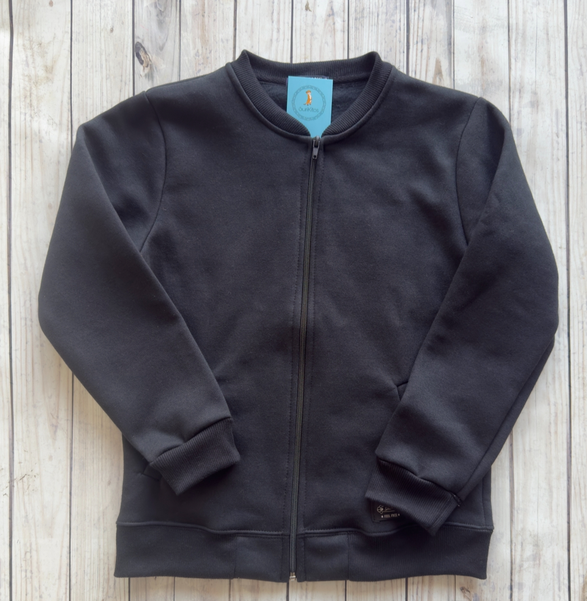 CAMPERA JANSEN NEGRA FRISADA