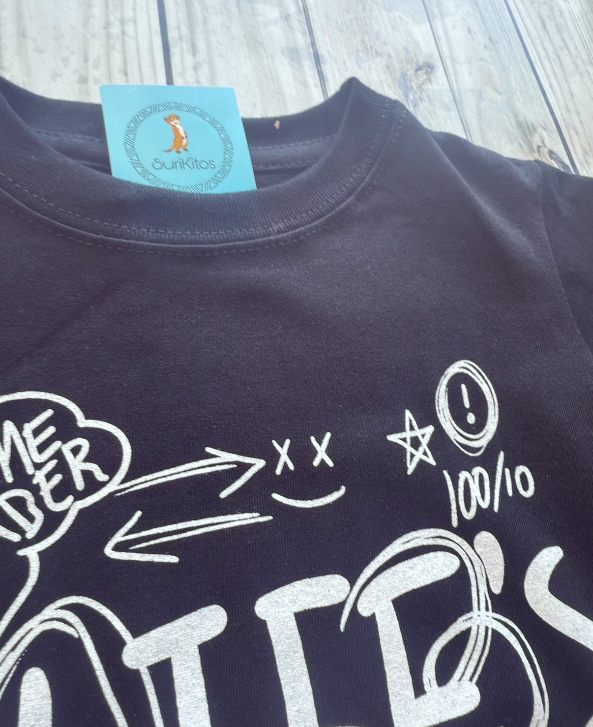 REMERA LIFE NEGRA - Imagen 2