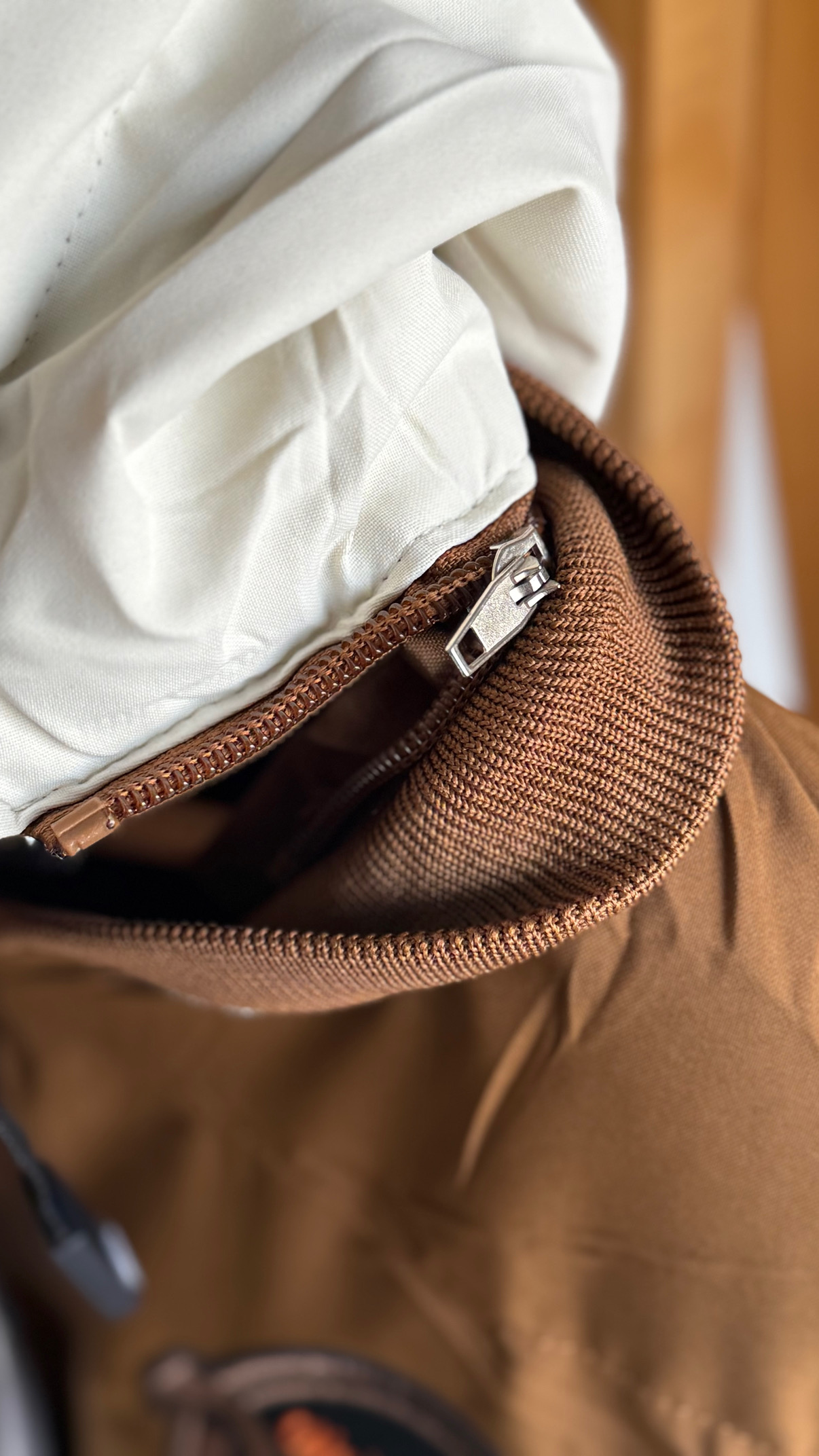 CAMPERA DE ABRIGO UNIVERSITY MARRON - Imagen 2