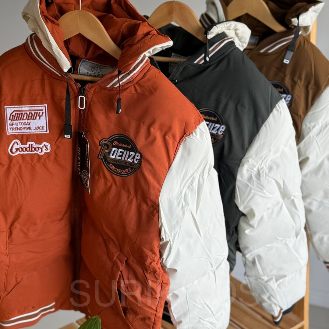 CAMPERA DE ABRIGO UNIVERSITY TERRACOTA