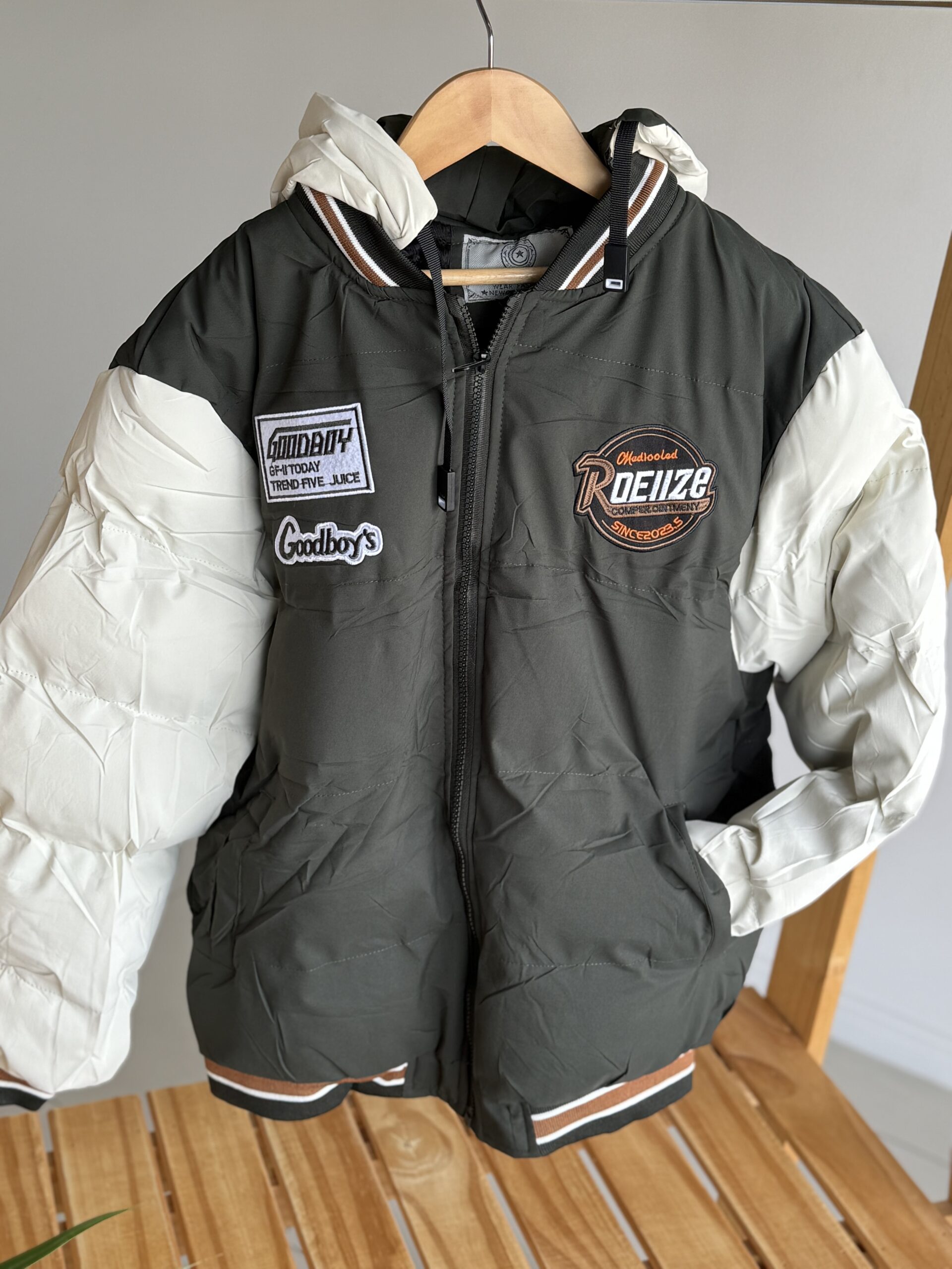 CAMPERA DE ABRIGO UNIVERSITY VERDE