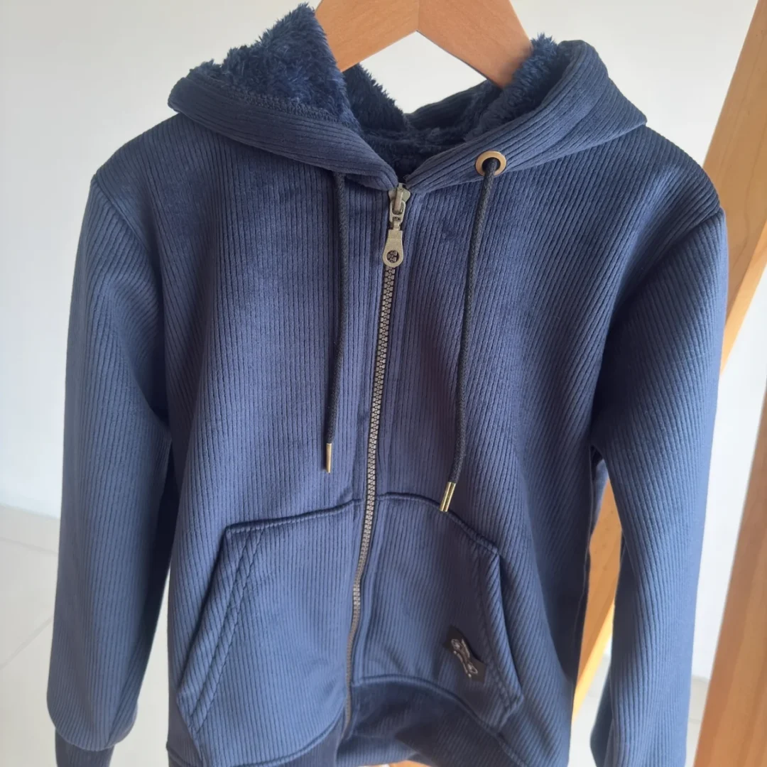 CAMPERA CORDEROY c/ CORDERITO AZUL