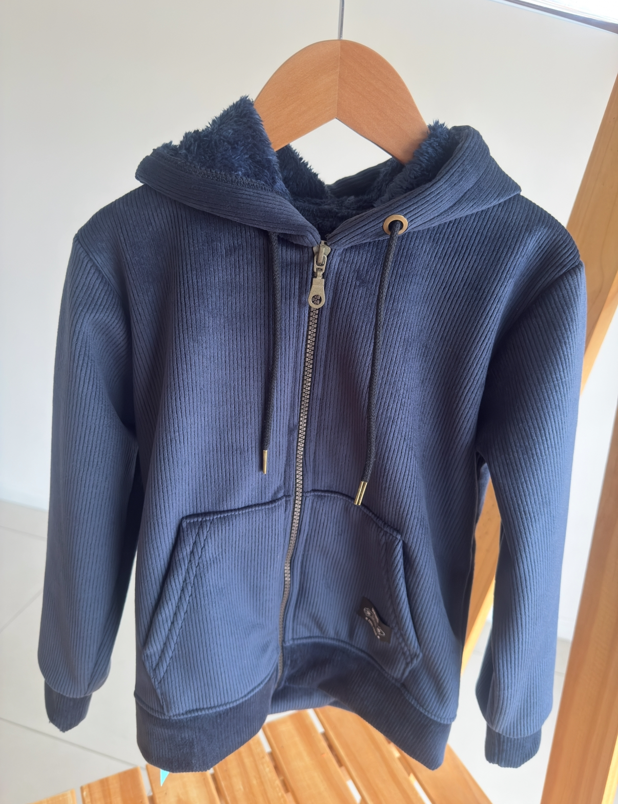 CAMPERA CORDEROY c/ CORDERITO AZUL