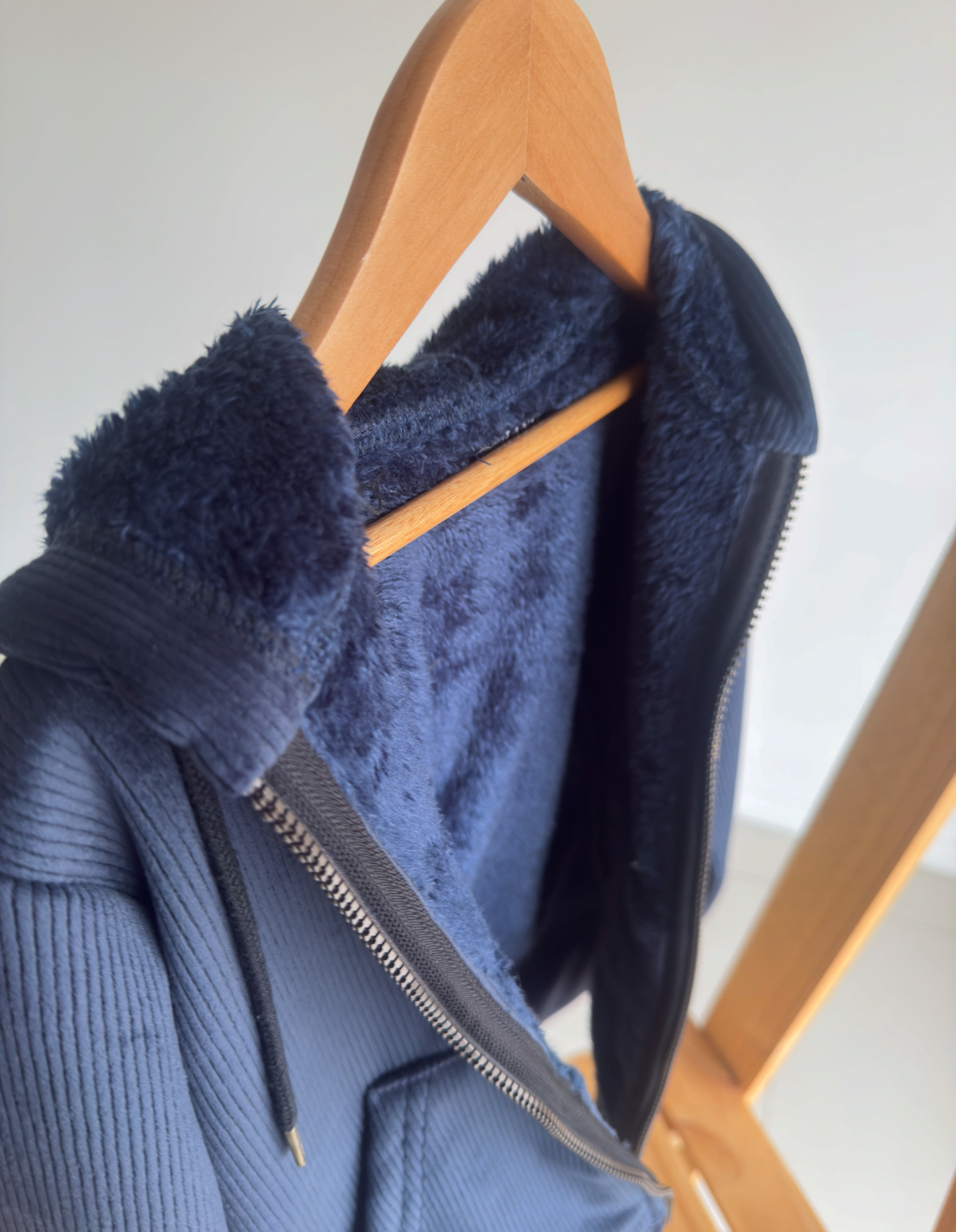 CAMPERA CORDEROY c/ CORDERITO AZUL - Imagen 2