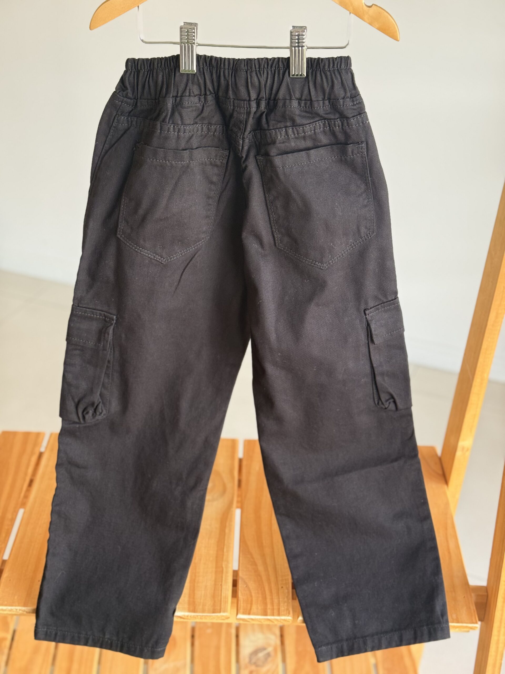 PANTALON BAGGY NEGRO - Imagen 3