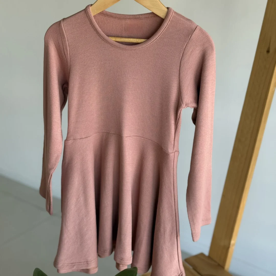 VESTIDO MORLEY TERMICO ROSA