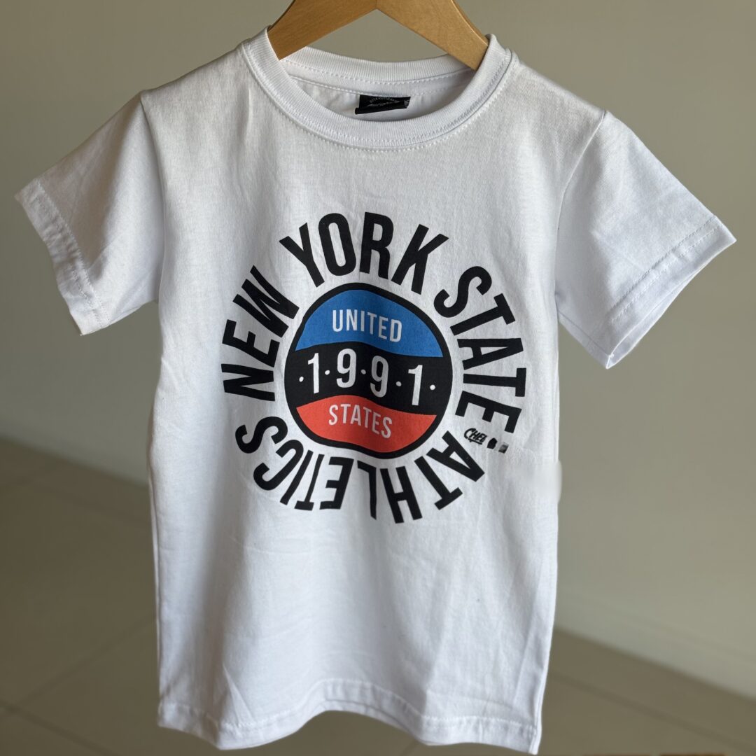 REMERA NY STATE BLANCA
