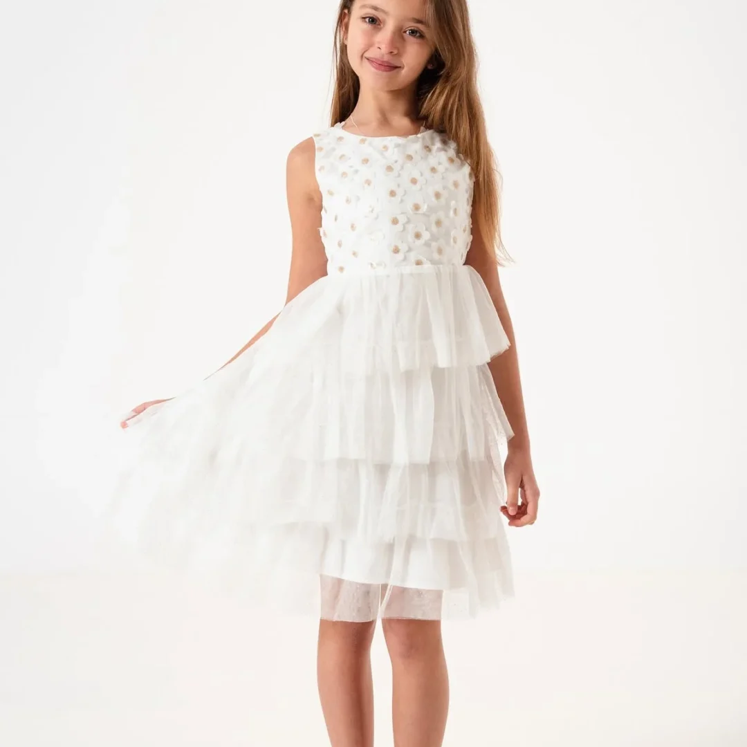 VESTIDO AYLA BLANCA. LÍNEA IMPORTADA