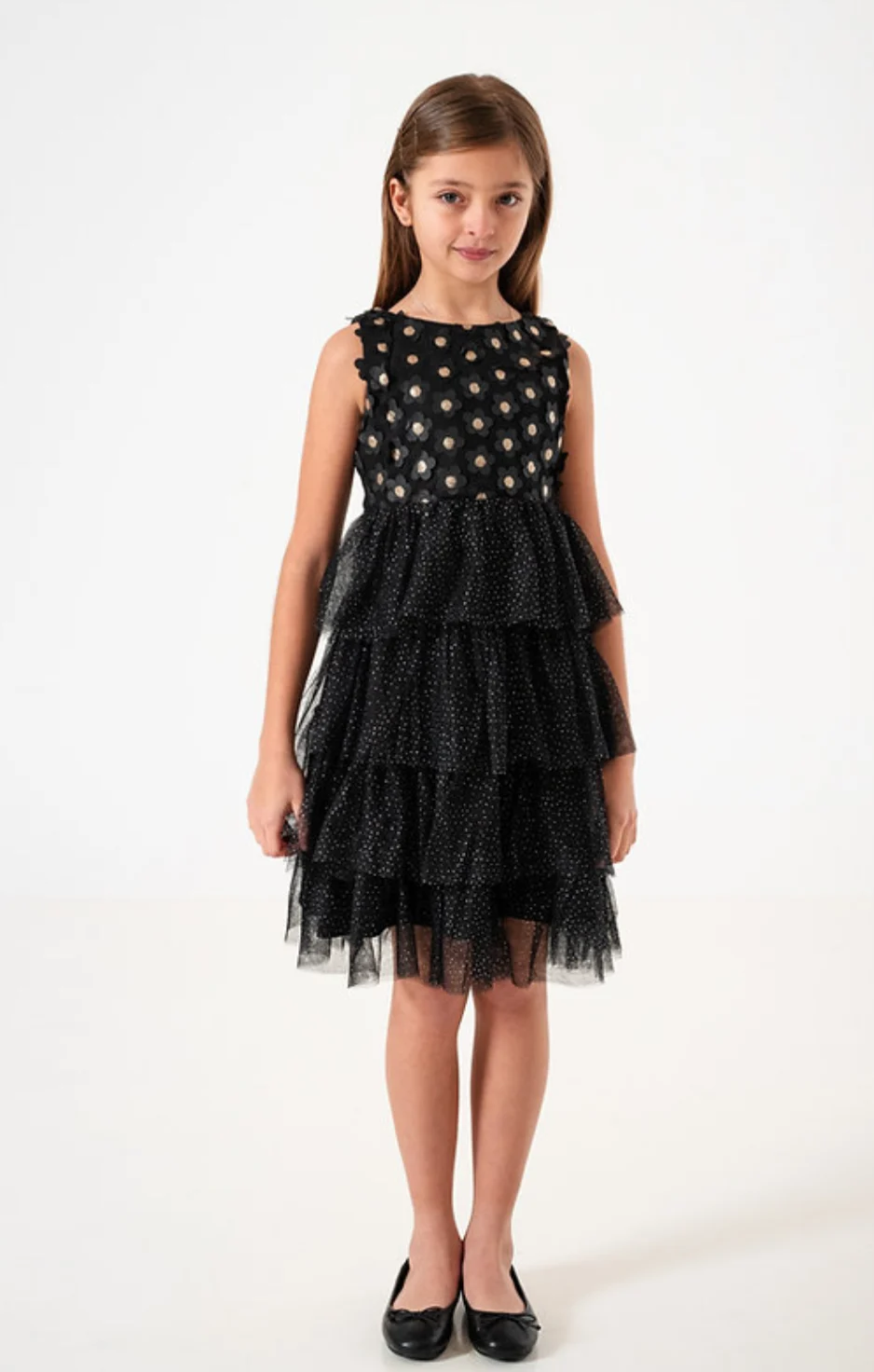 VESTIDO AYLA NEGRO. LÍNEA IMPORTADA