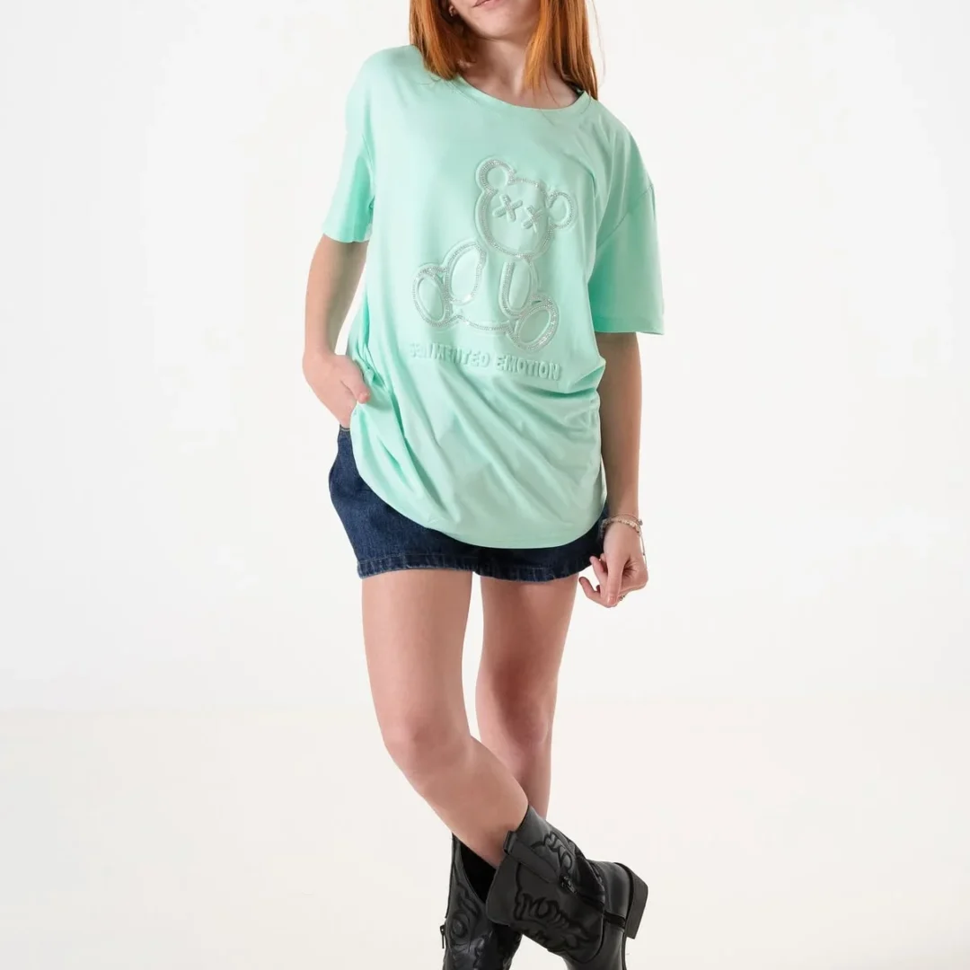 REMERON TEENS 3D OSO VERDE AGUA . LÍNEA IMPORTADA
