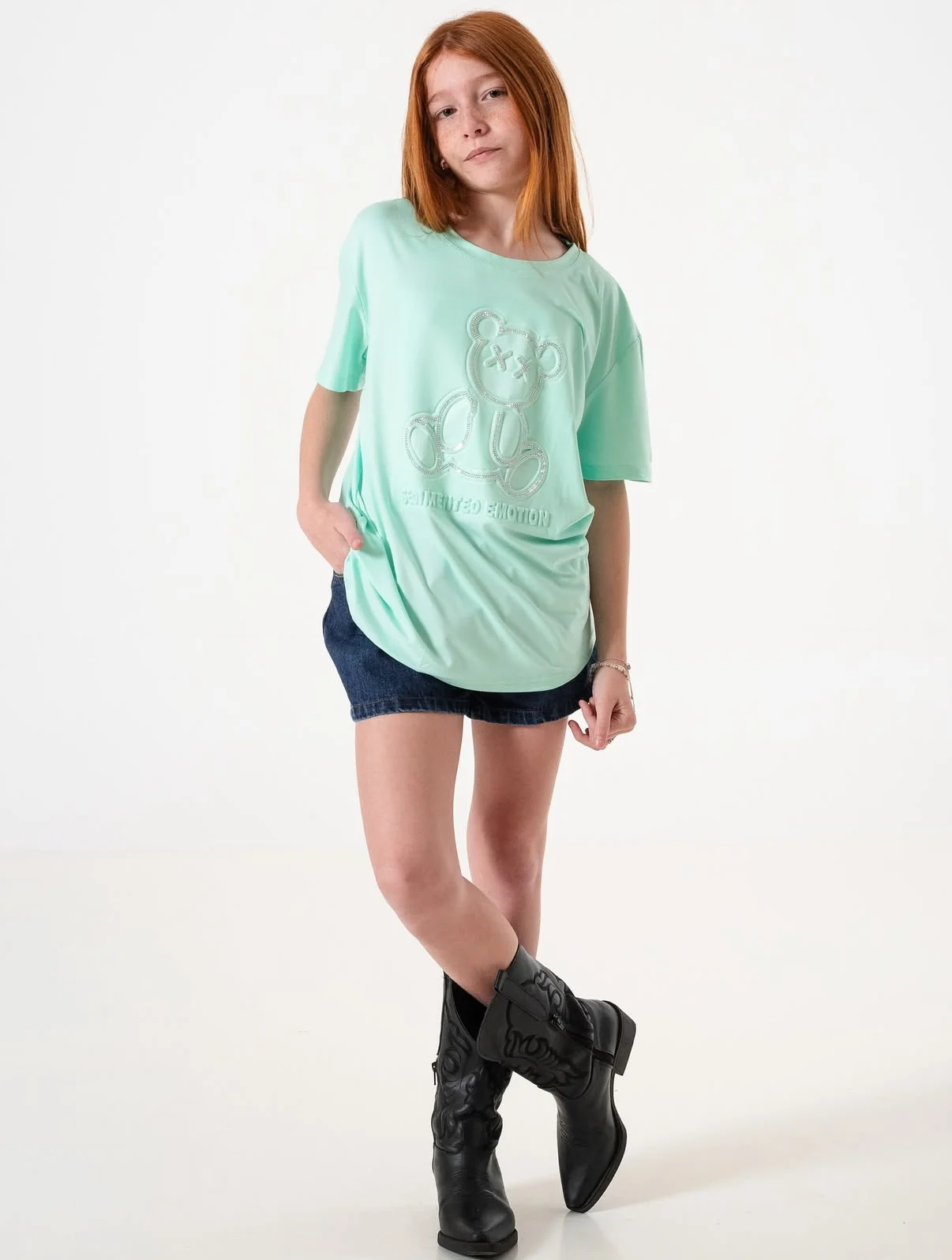 REMERON TEENS 3D OSO VERDE AGUA . LÍNEA IMPORTADA
