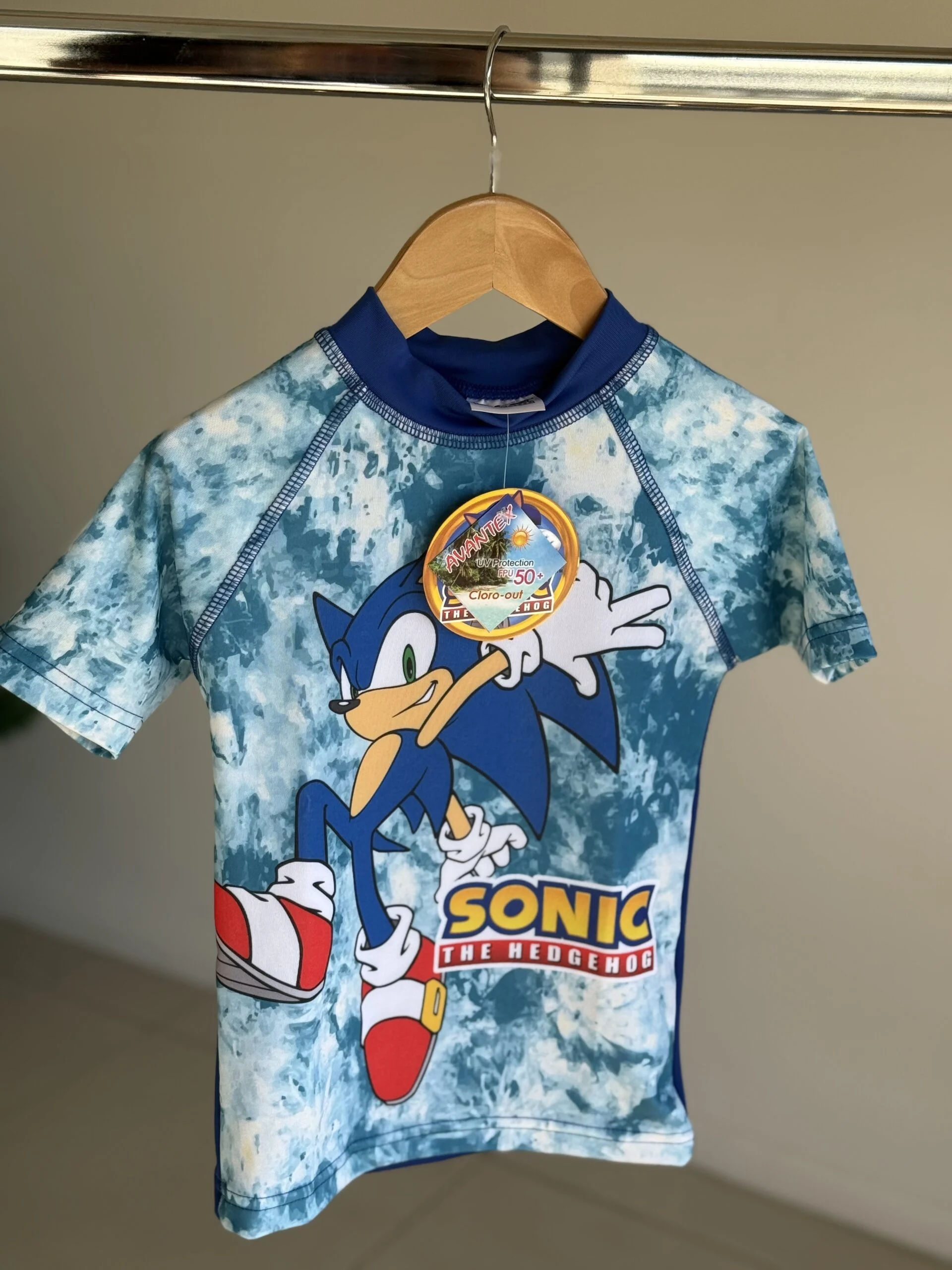 REMERA SONIC PSUV+50.LICENCIA OFICIAL