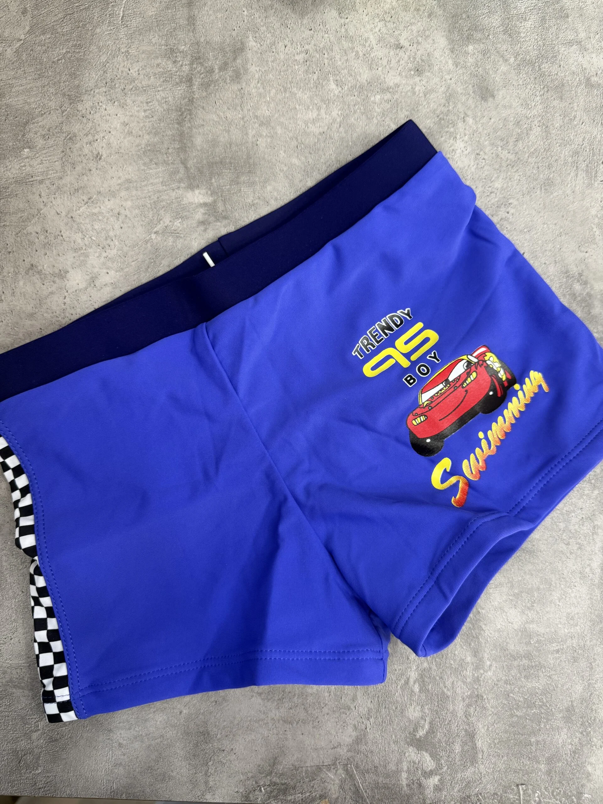 SUNGA CARS BOY AZUL