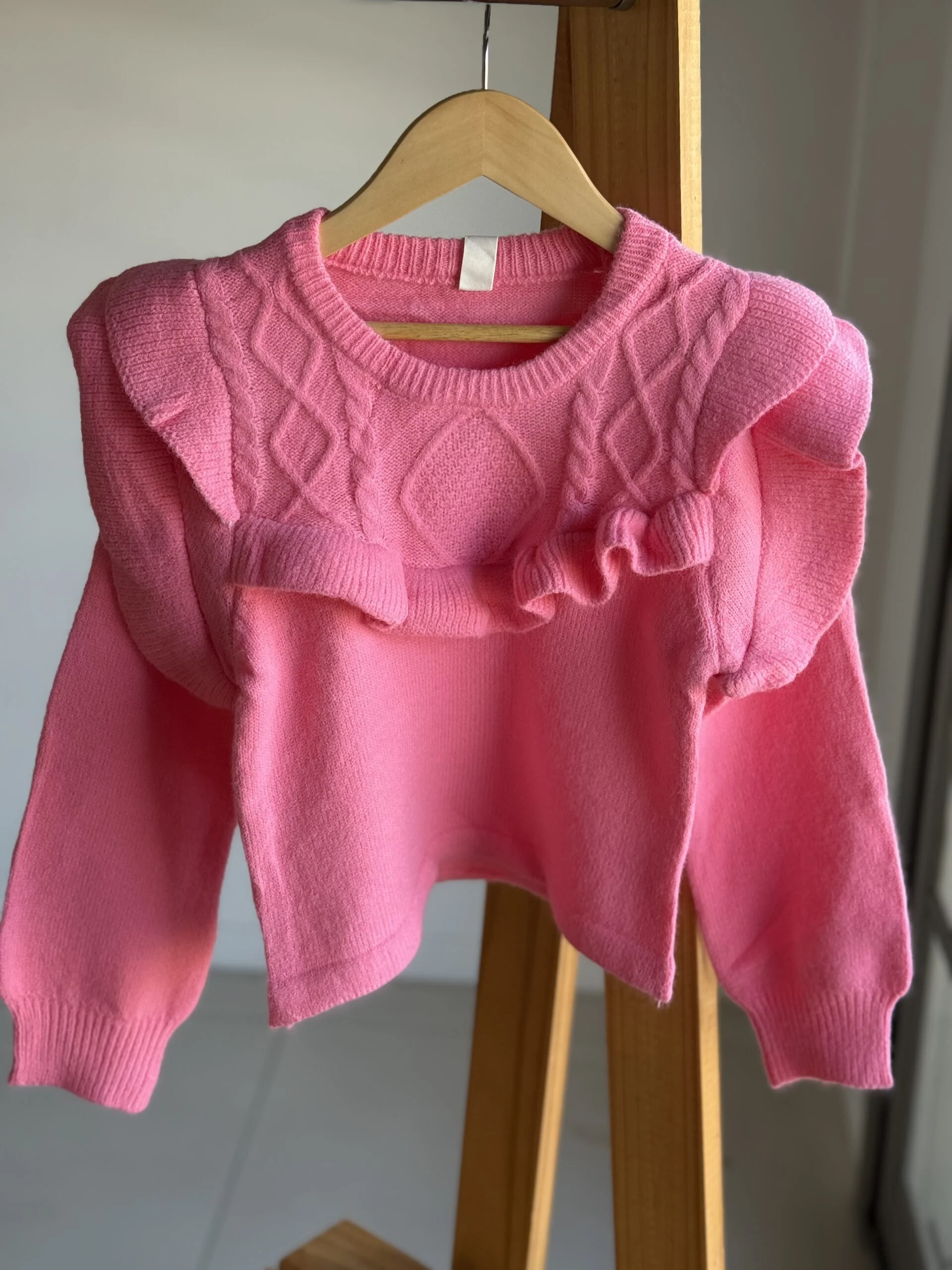 SWEATER MATILDA ROSA. LÍNEA IMPORTADA