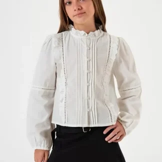 CAMISOLA AMELIA BLANCA. LINEA IMPORTADA