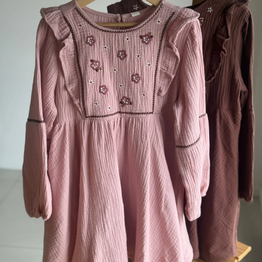 VESTIDO ROMA ROSA .LINEA IMPORTADA