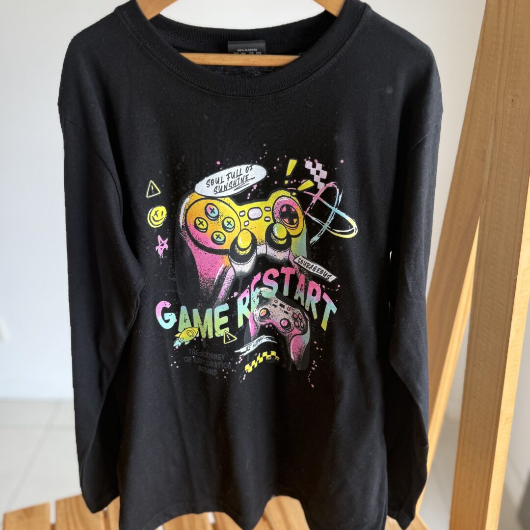 REMERA ML GAMER FLUO