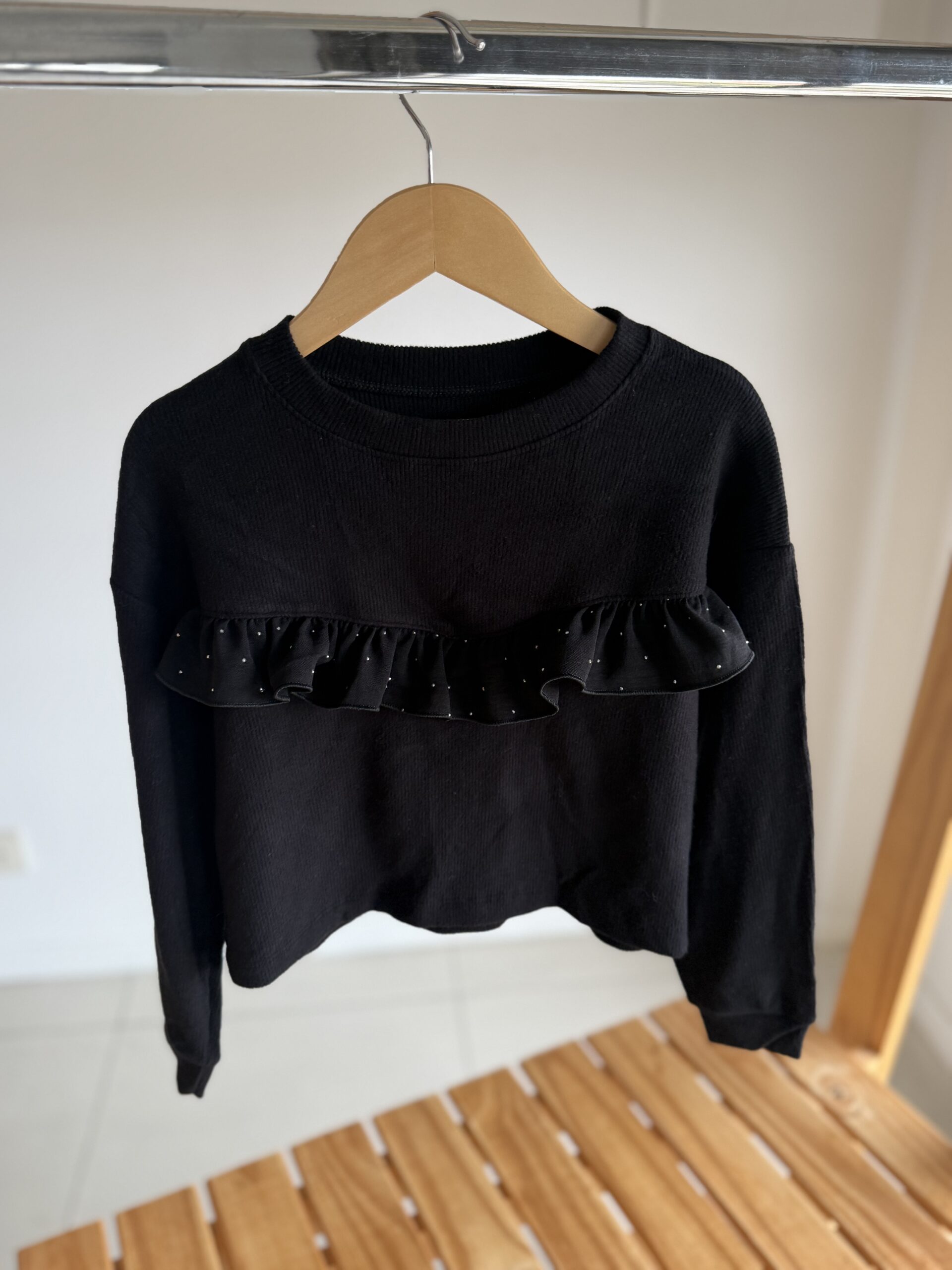 SWEATER LANILLA STRASS NEGRO