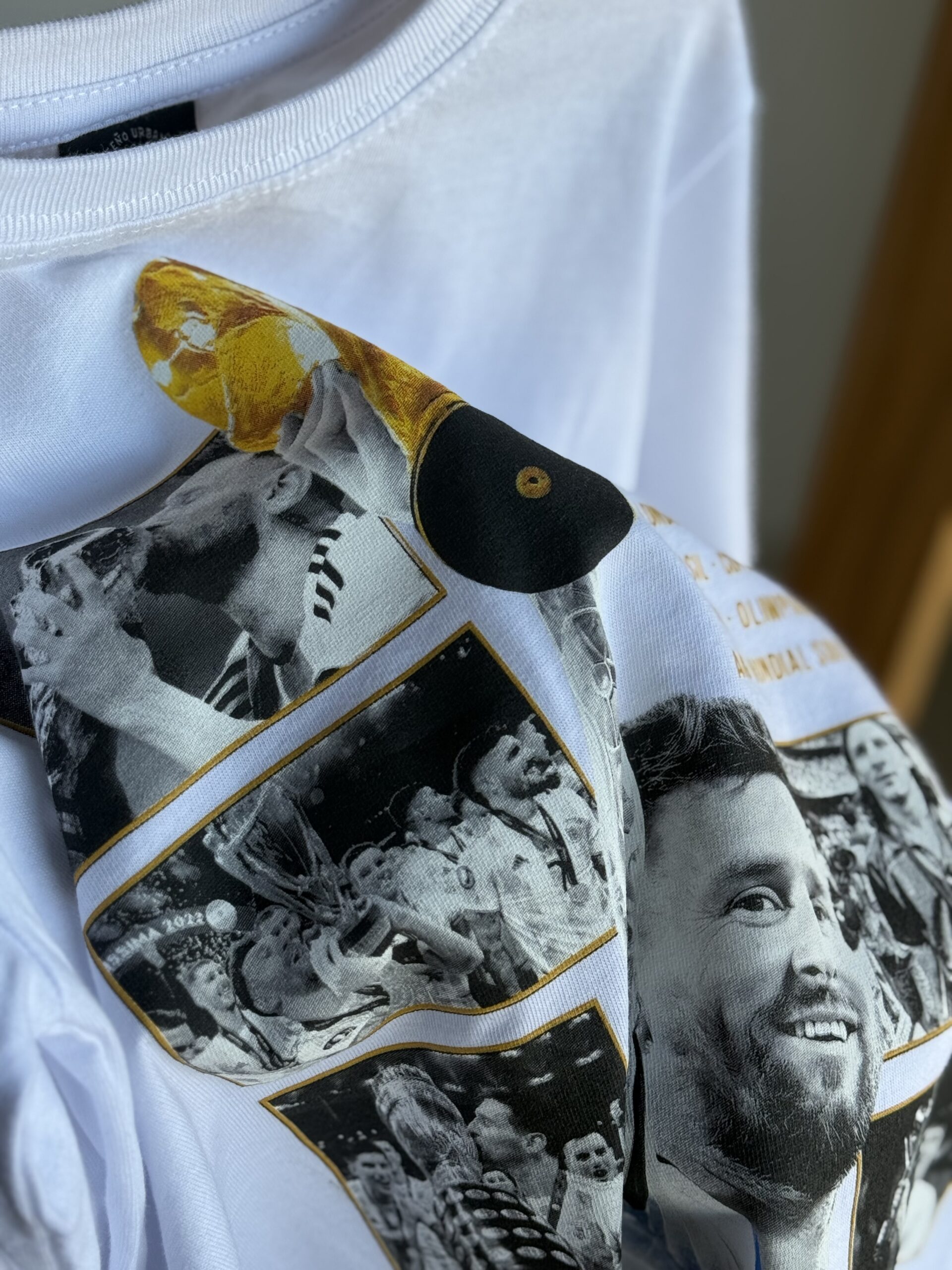 REMERA MESSI BLANCA - Imagen 2
