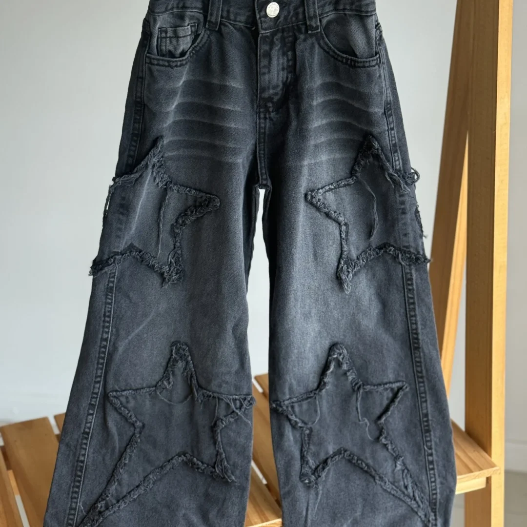 WIDE LEG HUMO ESTRELLAS