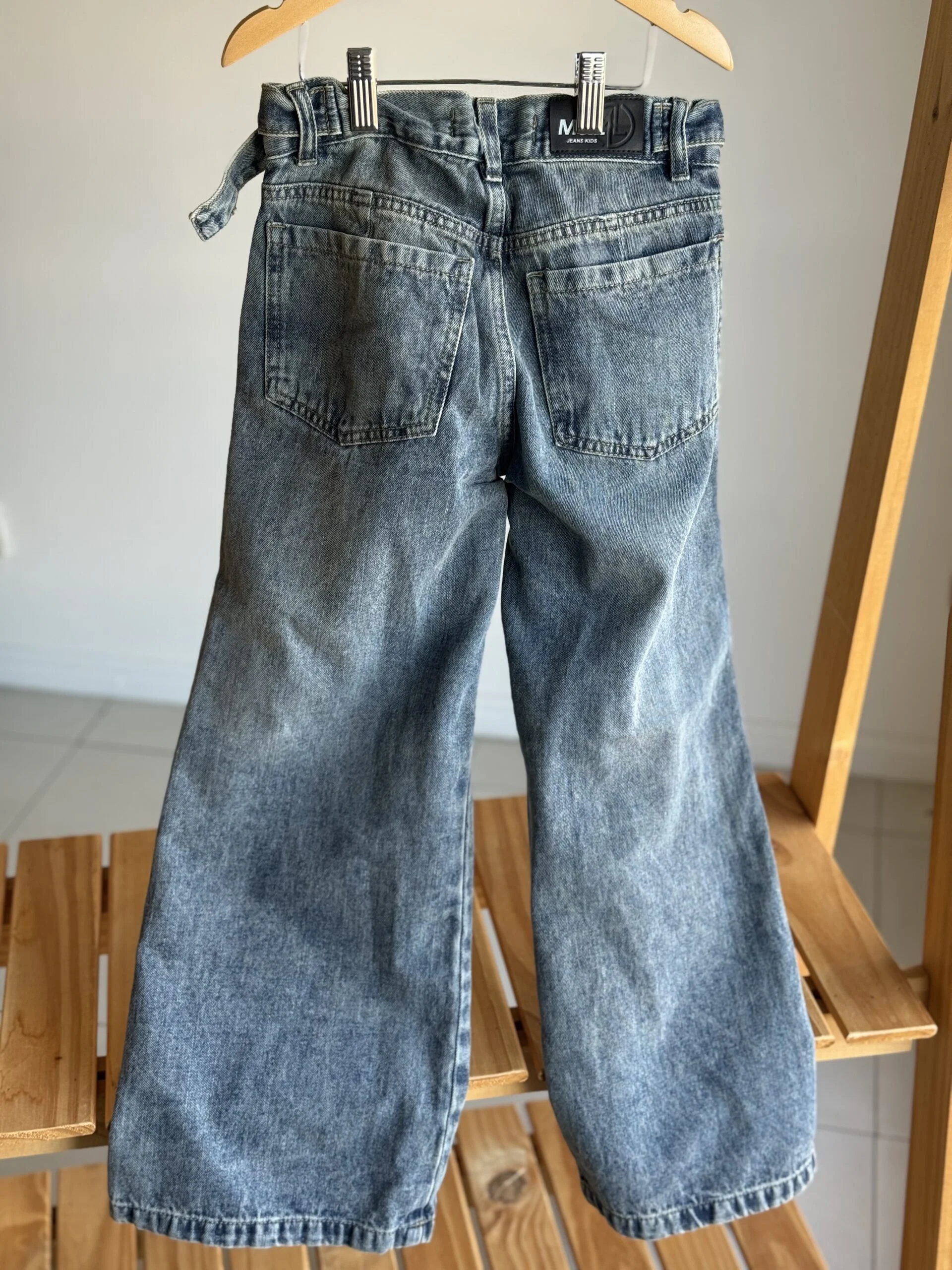 WIDE LEG ASIA TACHAS  OXIDO. - Imagen 3