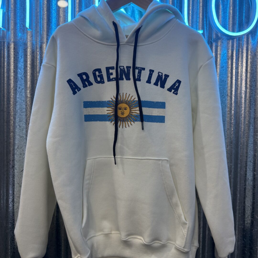 BUZO ARGENTINA UNISEX BLANCO