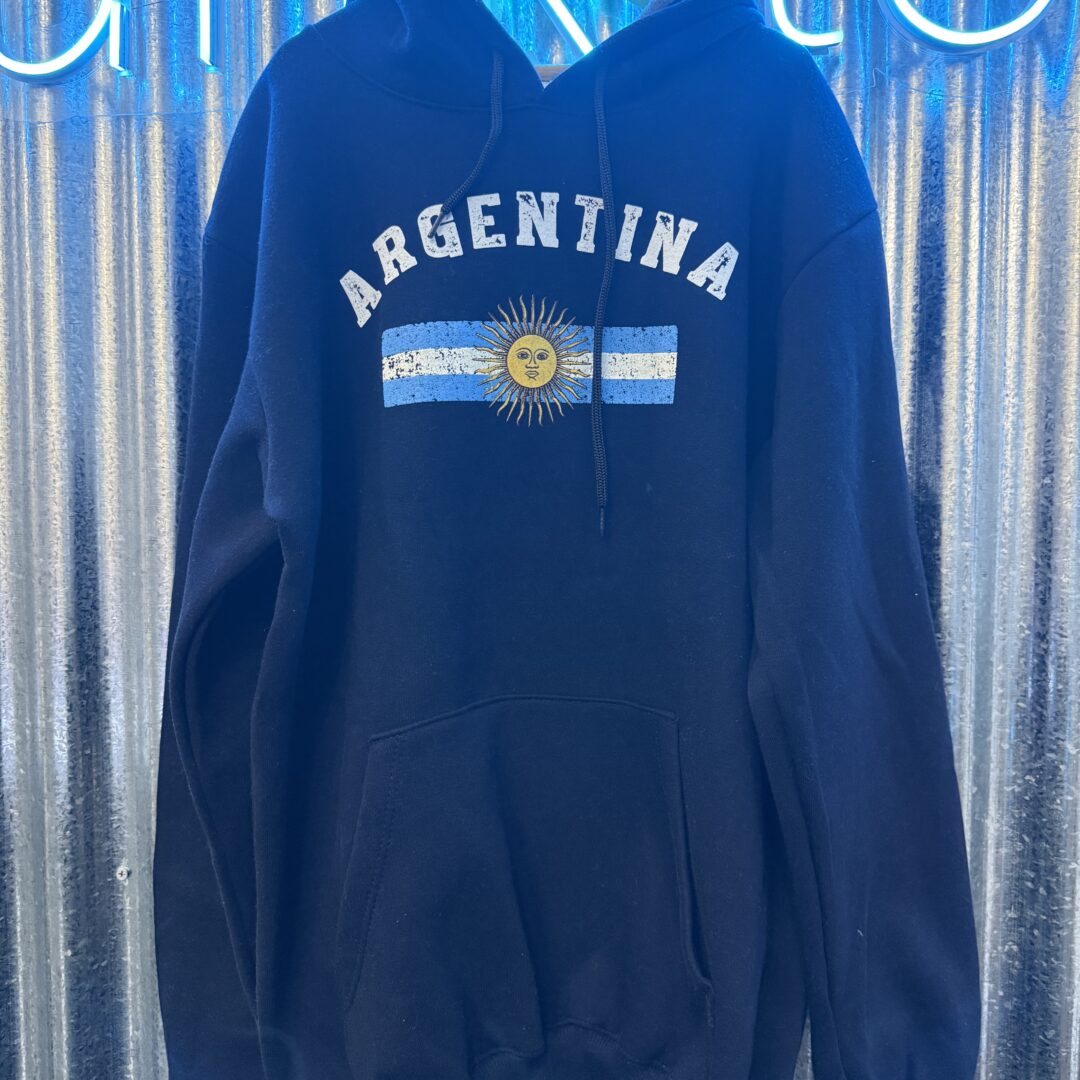 BUZO ARGENTINA AZUL MARINO FRASE