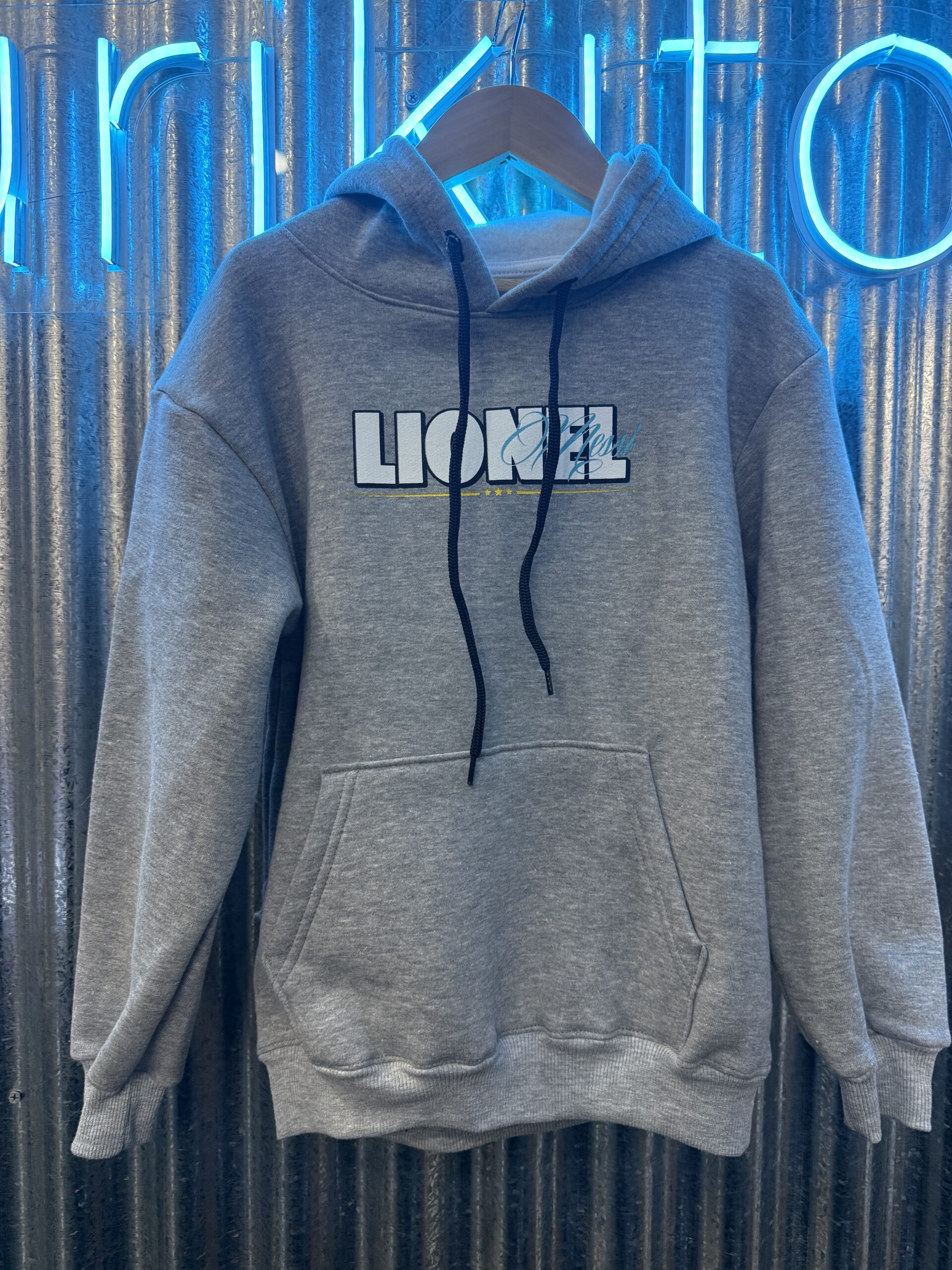 BUZO LIONEL GRIS - Imagen 2