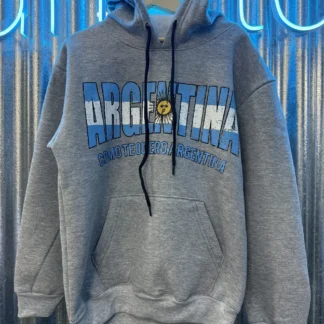 BUZO GRIS UNISEX ARGEN