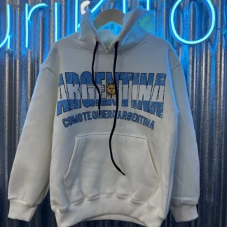 BUZO BLANCO ARGEN UNISEX