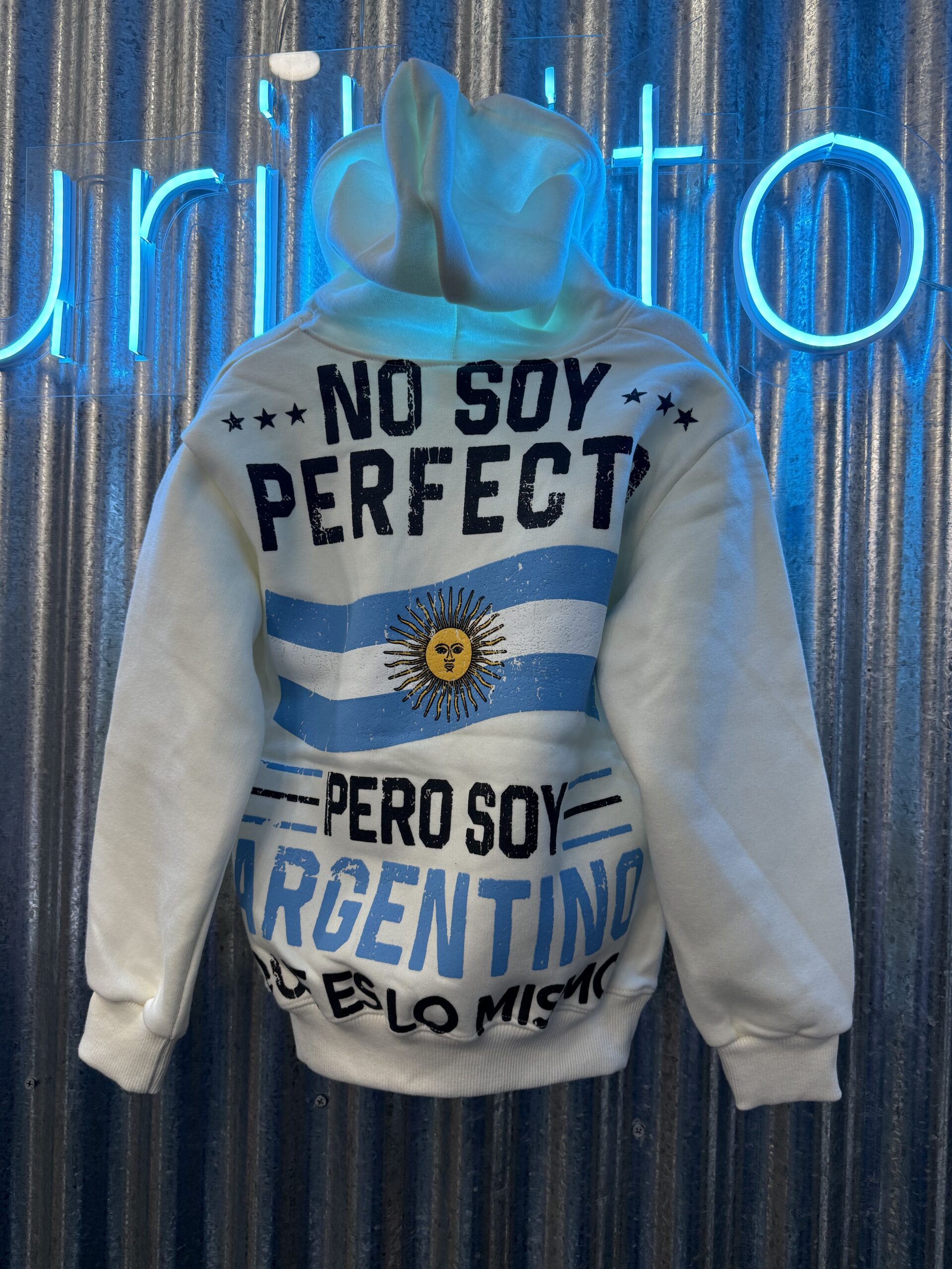 BUZO BLANCO ARGEN UNISEX - Imagen 2