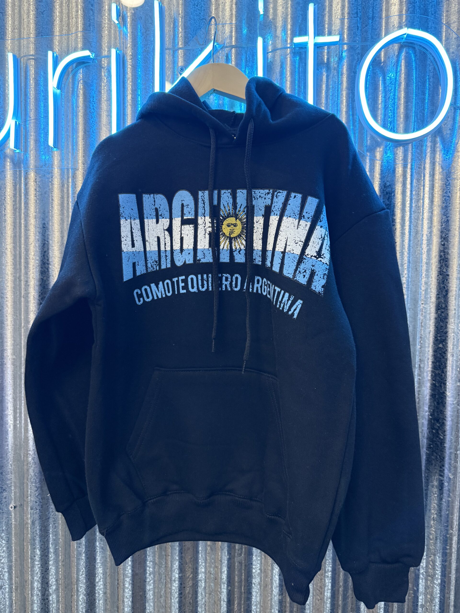 BUZO NEGRO ARGEN UNISEX