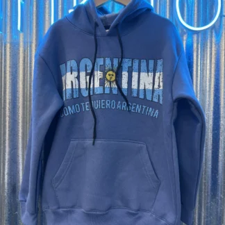 BUZO AZUL AERO ARGEN UNISEX