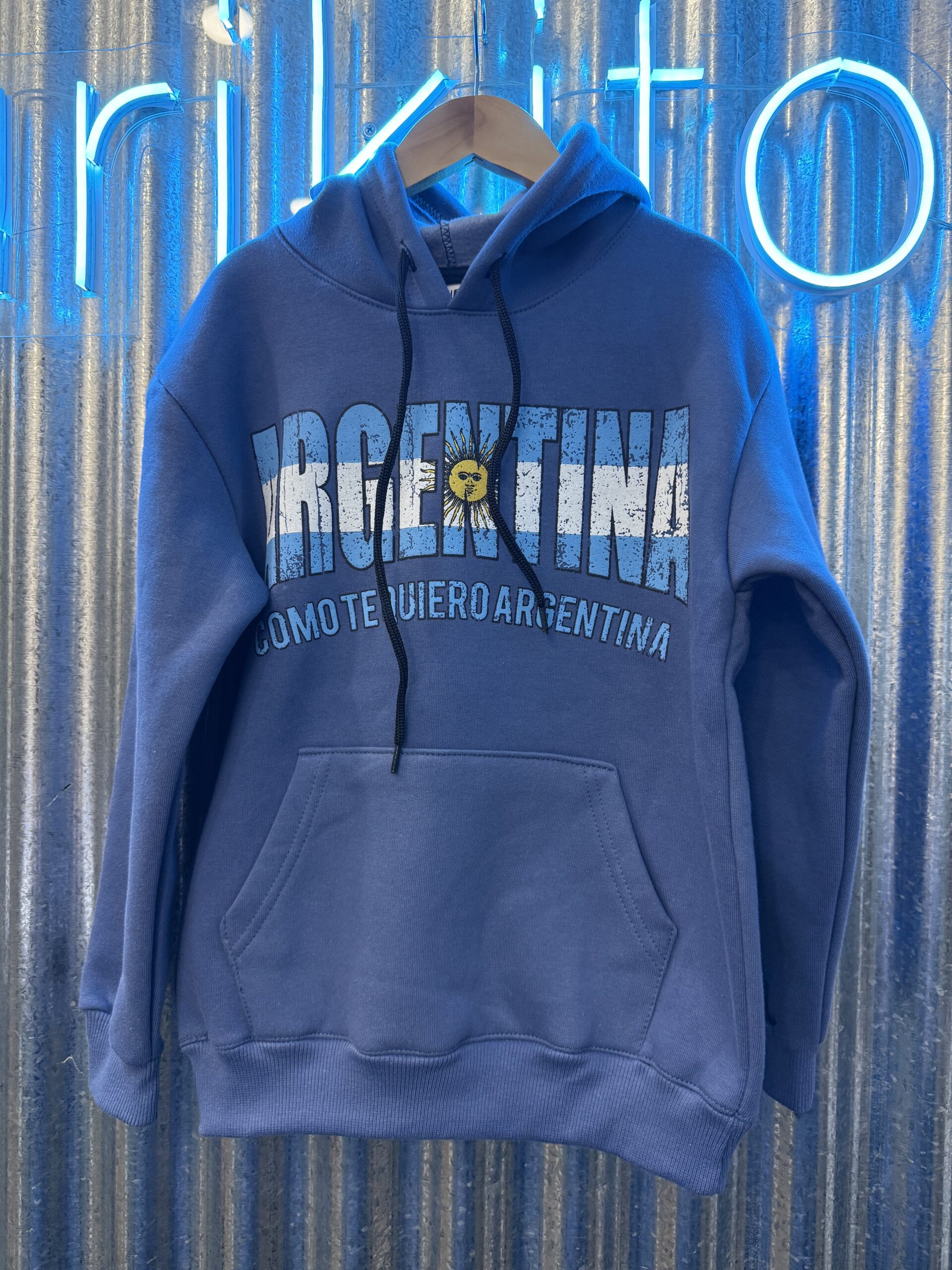BUZO AZUL AERO ARGEN UNISEX