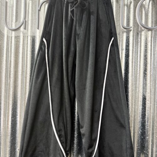 PALAZZO PLUSH BIFAZ NEGRO