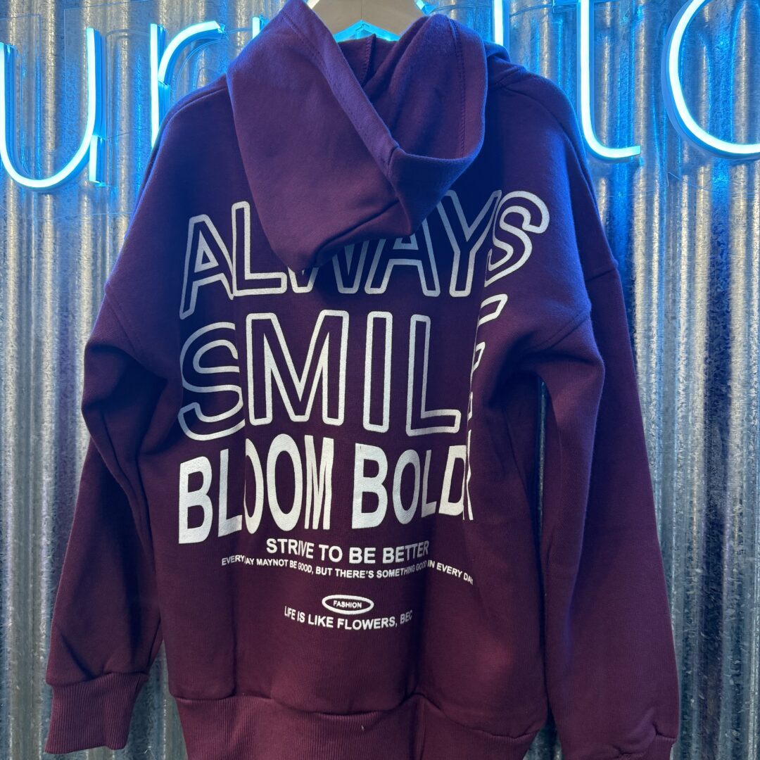 BUZO OVER ALWAYS BORDO