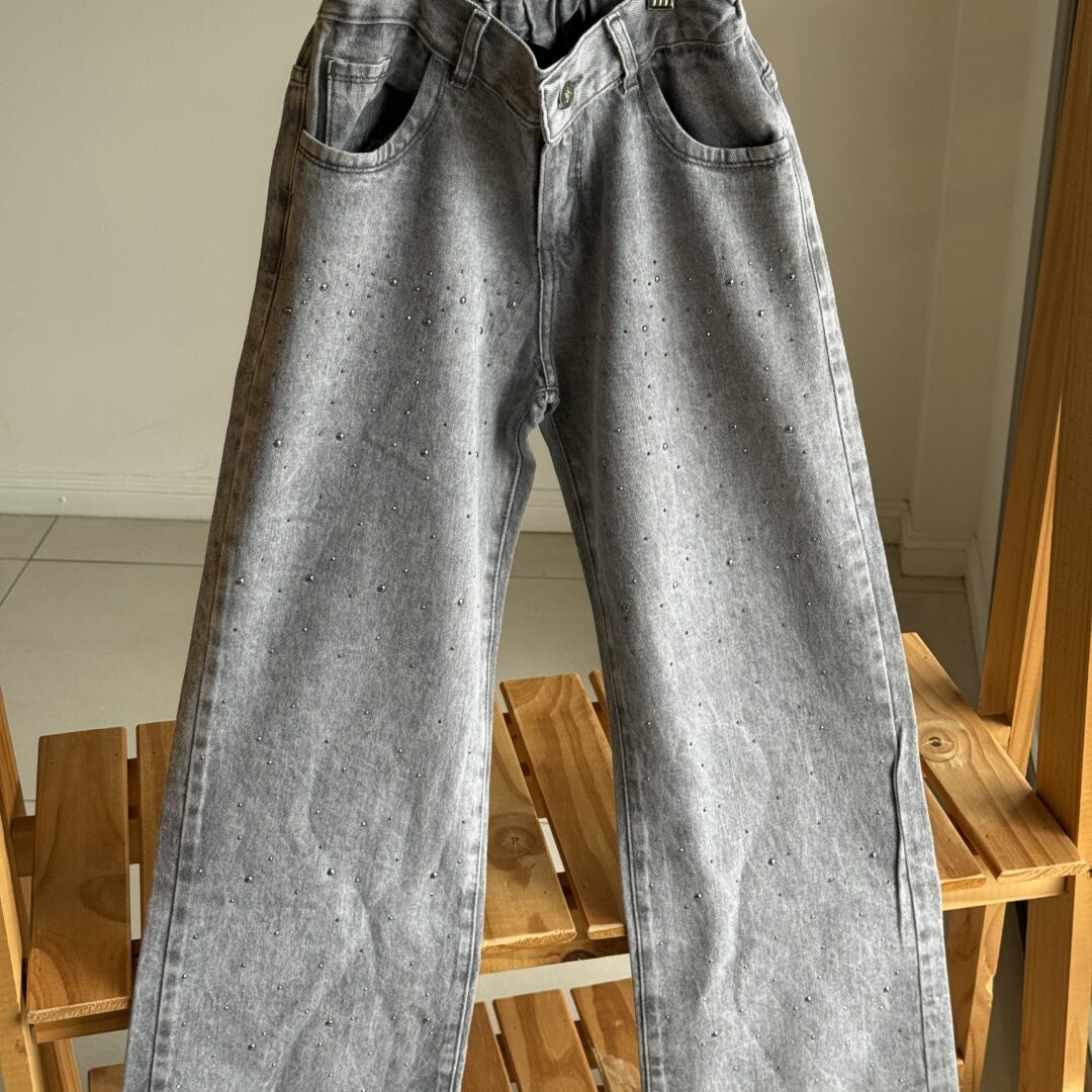 DENIM GRIS FULL STRASS