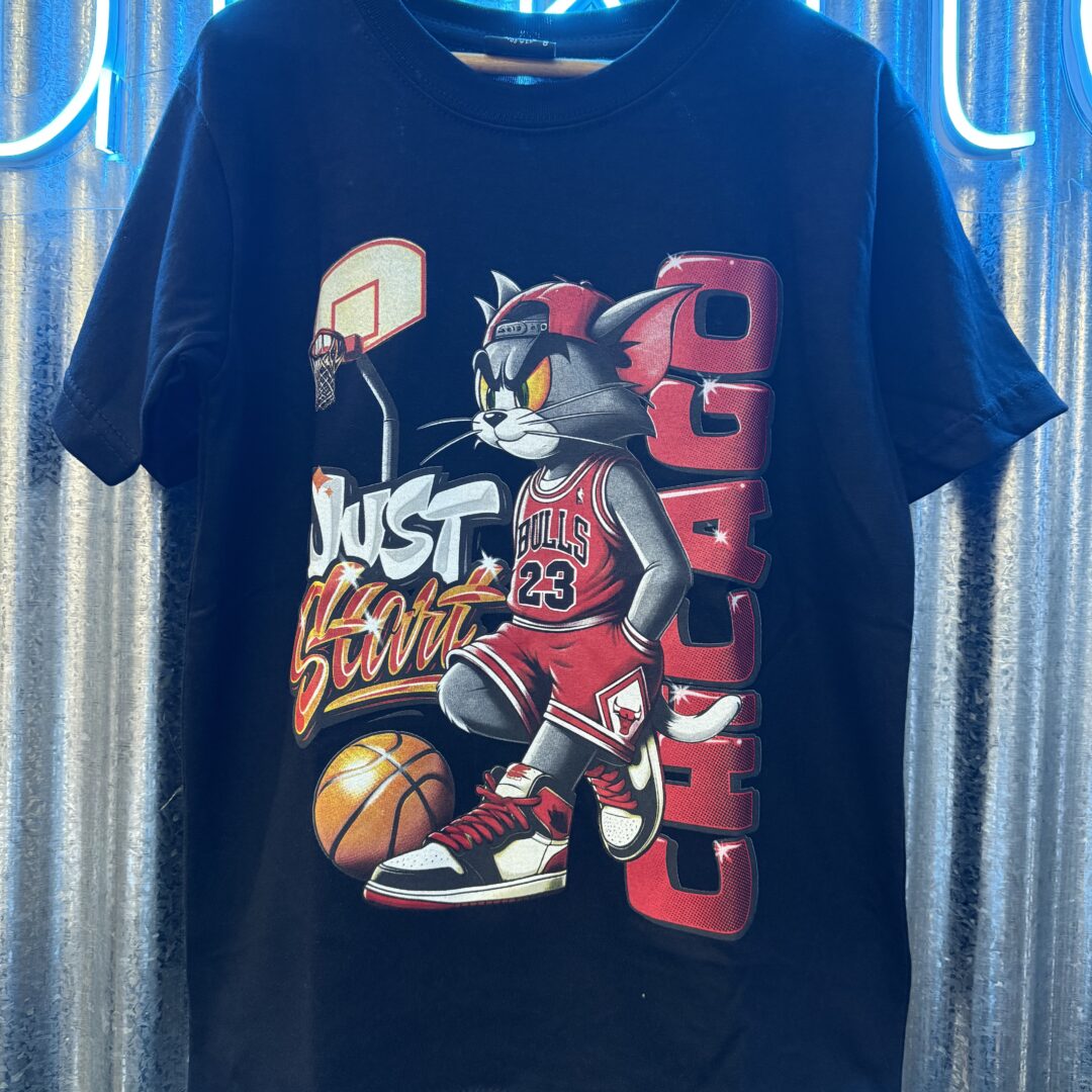 REMERA CHICAGO NEGRA